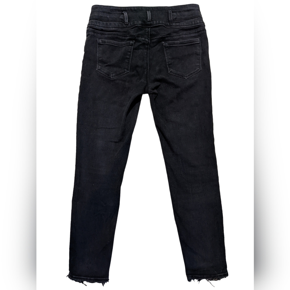 Black Skinny Ankle Length Jeans - Picture 2 of 5
